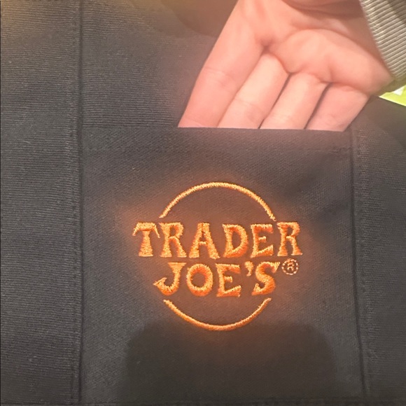 Trader Joe’s Mini Tote Halloween Black and Orange NWT - Picture 4 of 4